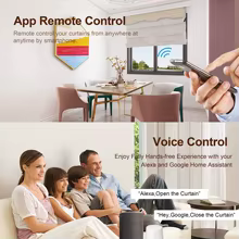 Interruptor de Cortina Inteligente Tuya ZigBee Thumbnail 6