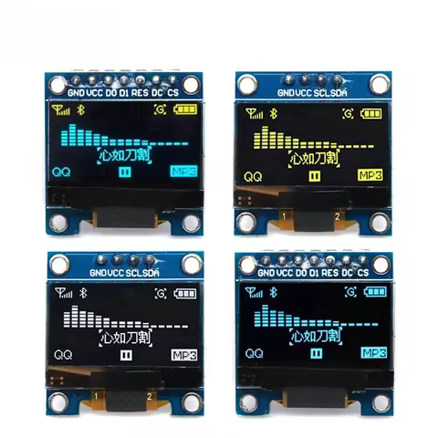 Módulo OLED Branco 0.96" 128x64