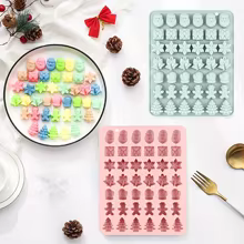 Molde de Silicone de Natal para Chocolate Thumbnail 3