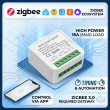 Interruptor Inteligente Zigbee 3.0 Mini Thumbnail 1