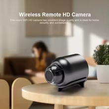 Câmera WiFi Mini 720P com Visão Noturna Thumbnail 2