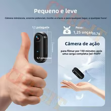 Câmera de Ação 4K Mini H88 Thumbnail 2