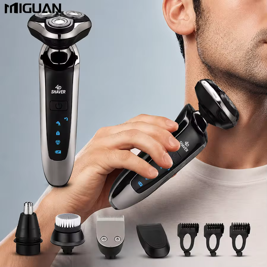 Barbeador Elétrico Masculino MIGUAN