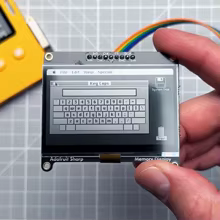 Display LCD Transfletivo Adafruit SHARP 2.7" 400x240 Thumbnail 2