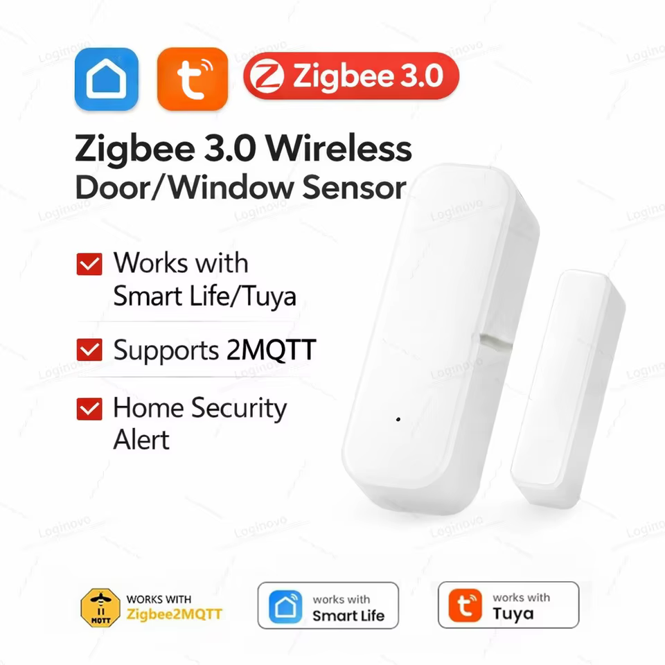 Sensor de Segurança Zigbee Magnético