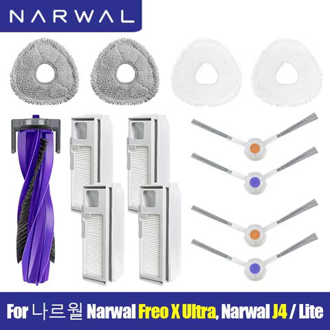 Kit Peças Aspirador Narwal Freo X Ultra