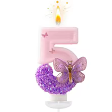 Velas de Aniversário Números 0-9 Thumbnail 2