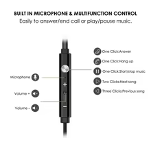 Fone de Ouvido 3.5mm Metal Preto Thumbnail 4
