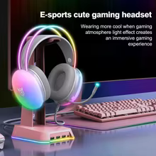 Fones Gamer ONIKUMA RGB Thumbnail 2