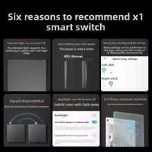 Interruptor Inteligente X1 Wi-Fi Bluetooth Thumbnail 4
