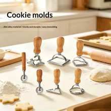 Kit Cortadores Biscoitos Aço Inoxidável Thumbnail 1