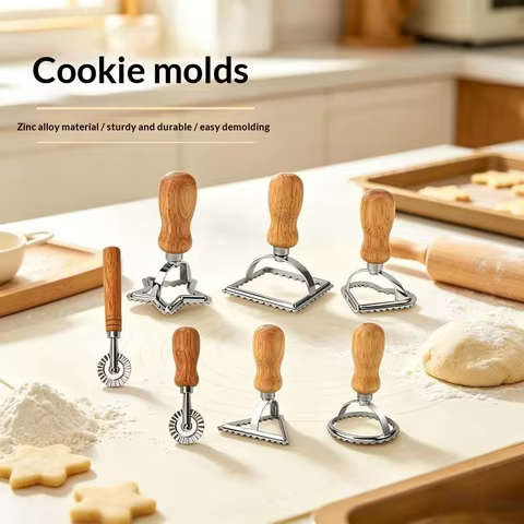 Kit Cortadores Biscoitos Aço Inoxidável