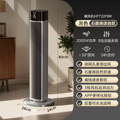 Aquecedor Elétrico Midea 2200W