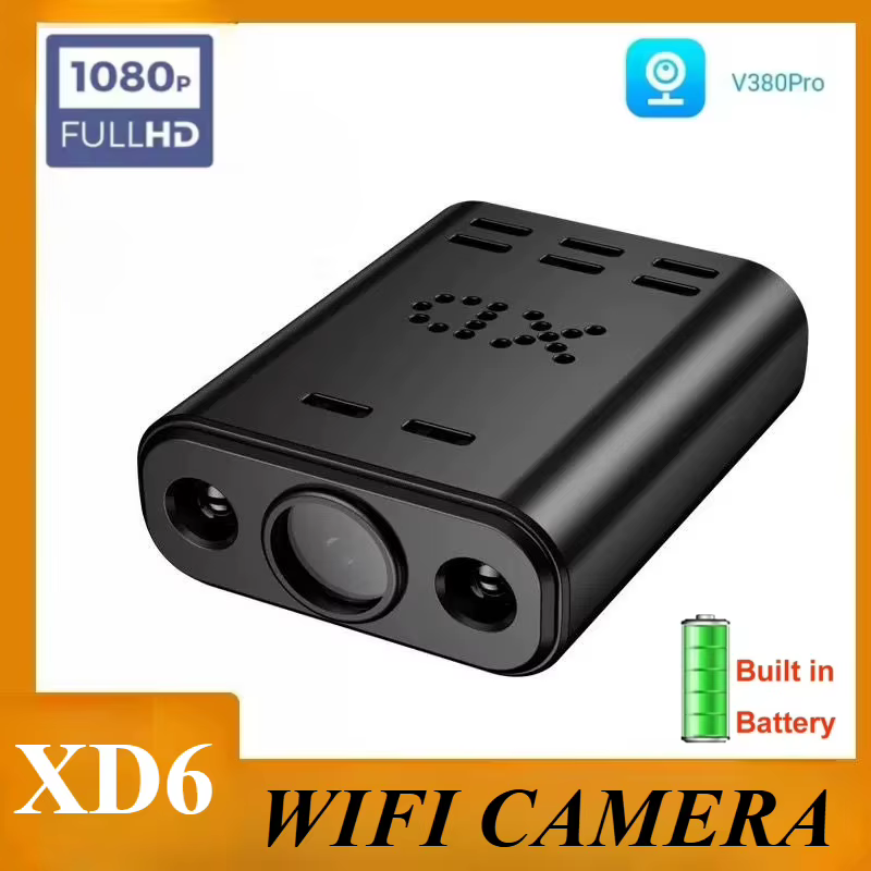 Mini Câmera de Segurança WiFi 1080p