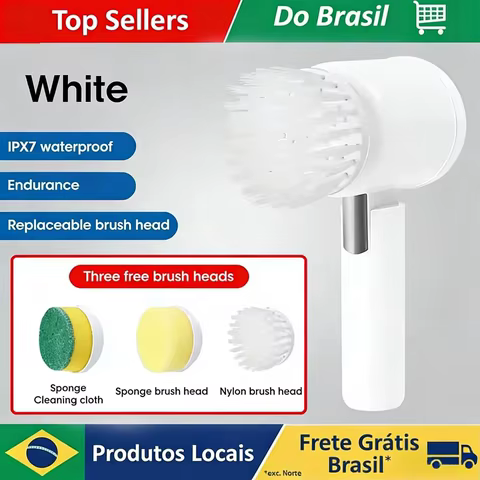 Esfregão Elétrico 5 em 1