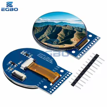 Tela LCD TFT 1.53" Redonda Thumbnail 6