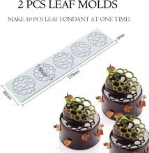 Moldes de Silicone 3D Colmeia para Doces e Fondant Thumbnail 2