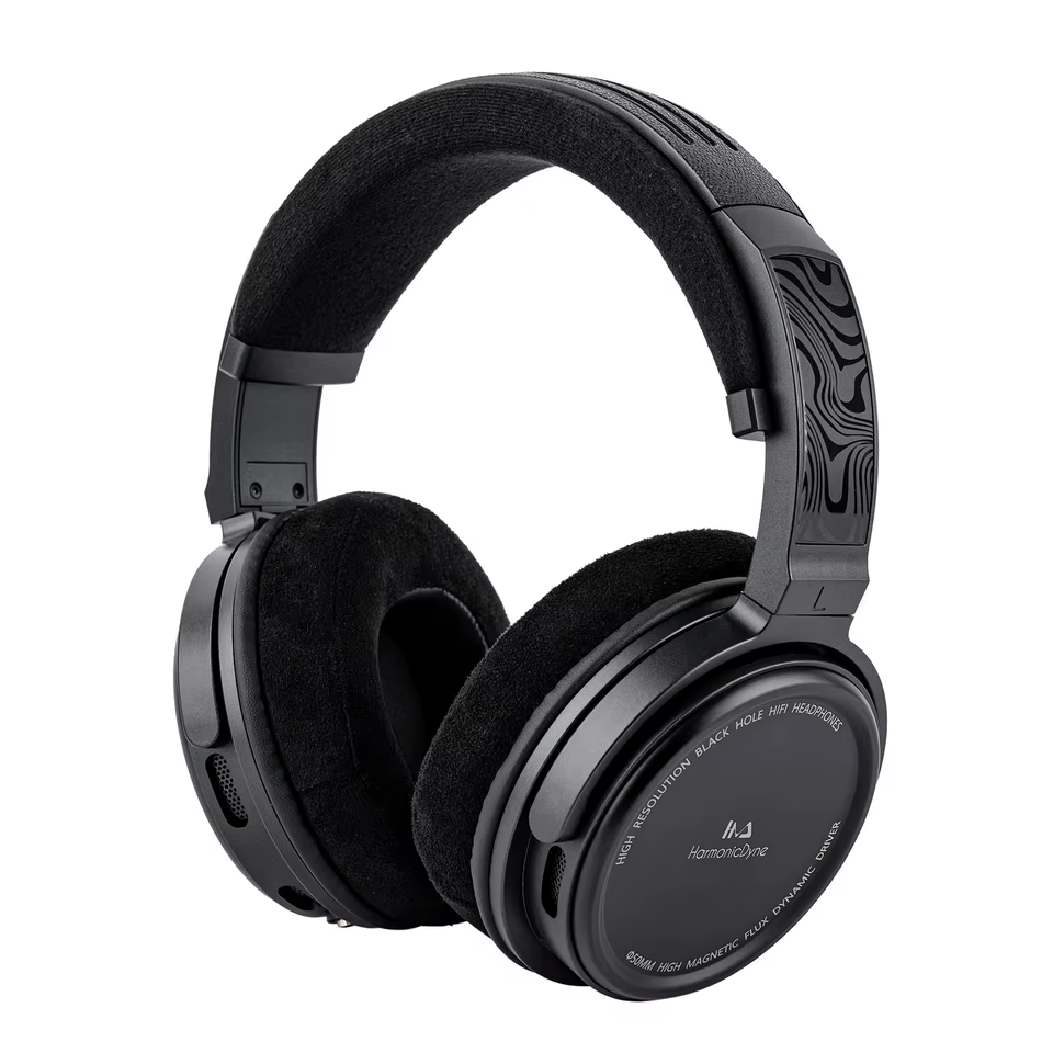 HarmonicDyne Black Hole Fones