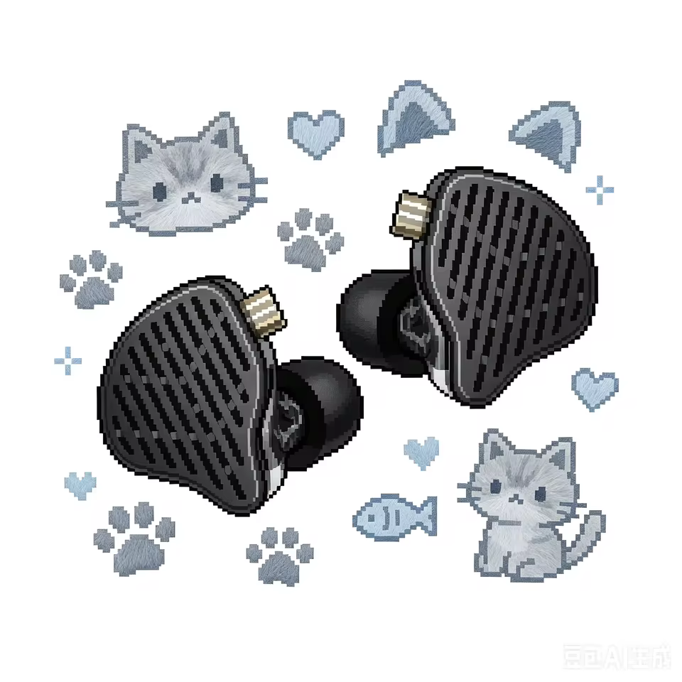 KZ PR3 Fones de Ouvido Planar