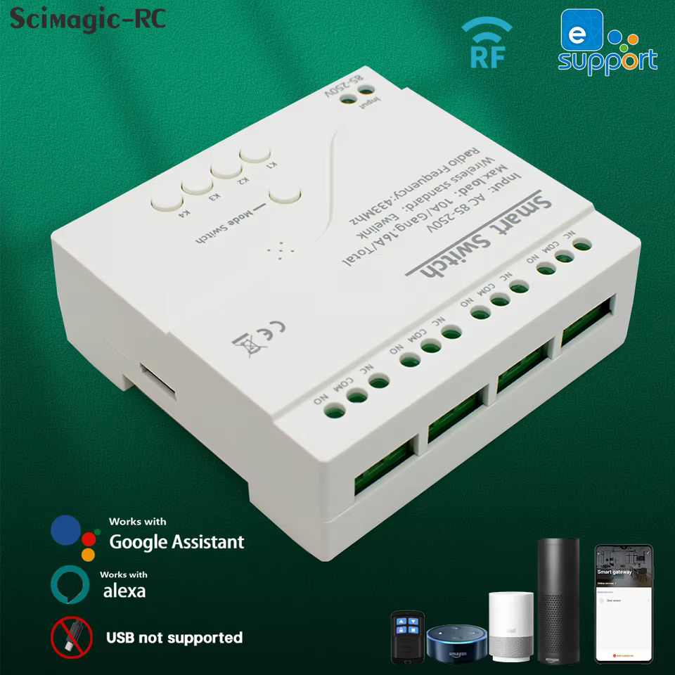 Interruptor Inteligente Wi-Fi eWeLink