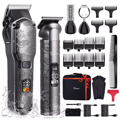 Aparador de Cabelo Hatteker LCD