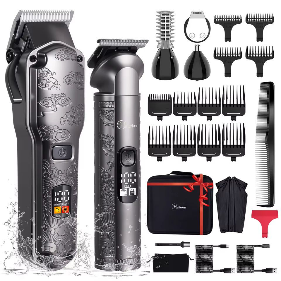 Aparador de Cabelo Hatteker LCD