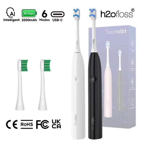 Escova Sônica H2ofloss 38000 VPM