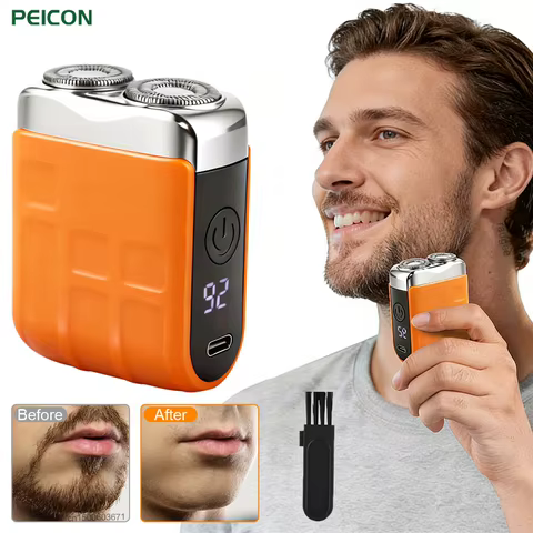 Barbeador Elétrico Masculino Raugee