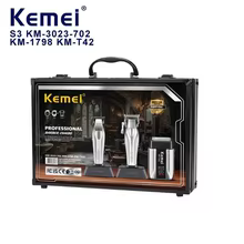 Kit Profissional Kemei Cortador de Cabelo Thumbnail 3