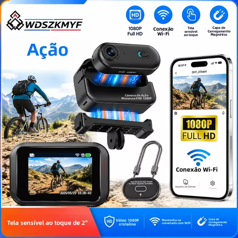 Câmera de Ação 1080P WiFi