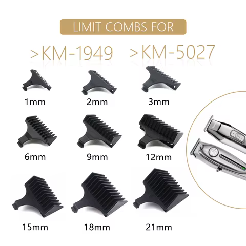 Pente Guia Aparador Cabelo Kemei