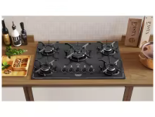 Cooktop 5 Bocas Itatiaia Preto Thumbnail 4