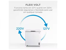 Freezer Horizontal Midea 198L Thumbnail 2