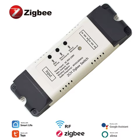 Interruptor Inteligente Zigbee Alexa Google