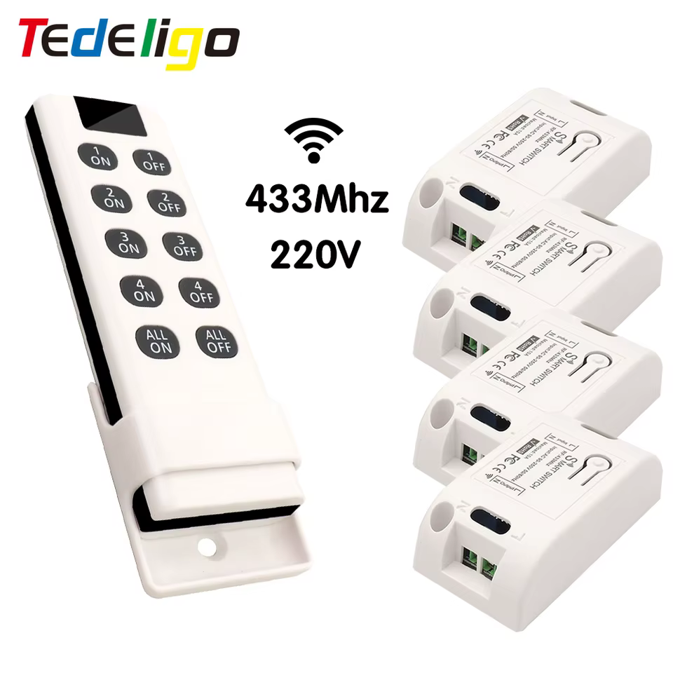Controle Remoto Sem Fio 433 MHz
