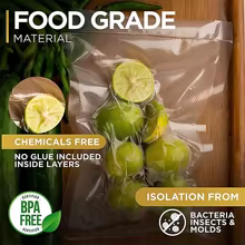 50 Sacos de Vácuo para Alimentos - Kit Completo Thumbnail 5