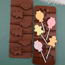 Moldes de Pirulito de Silicone Thumbnail 4