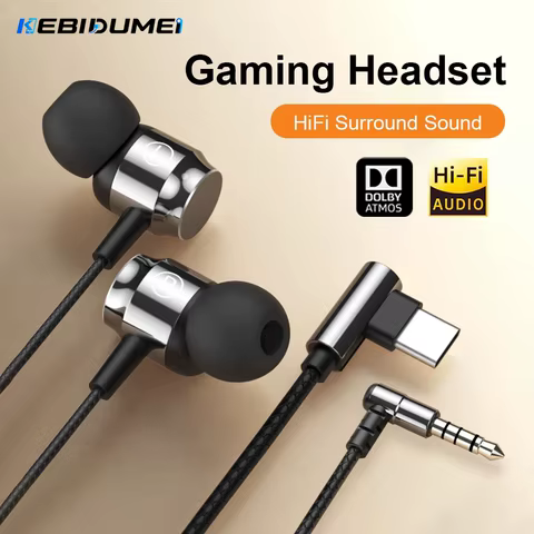 Fone de Ouvido KEBIDUMEI para Jogos