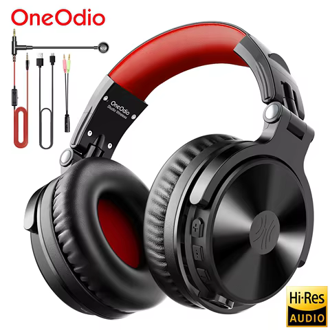 OneOdio Bluetooth 5.2 Fones Sem Fio