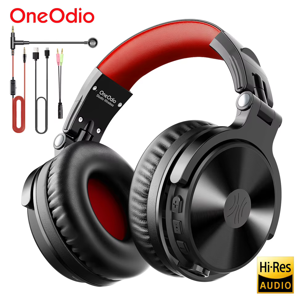 OneOdio Bluetooth 5.2 Fones Sem Fio