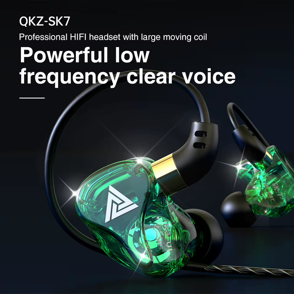 QKZ SK7 Fones de Ouvido com Fio