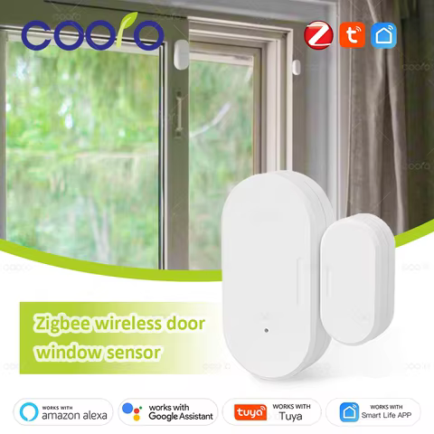 Sensor de Porta Zigbee Tuya