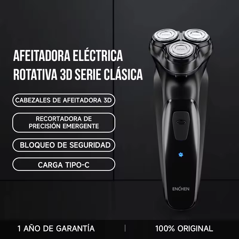 Barbeador Elétrico Rotativo ENCHEN Blackstone