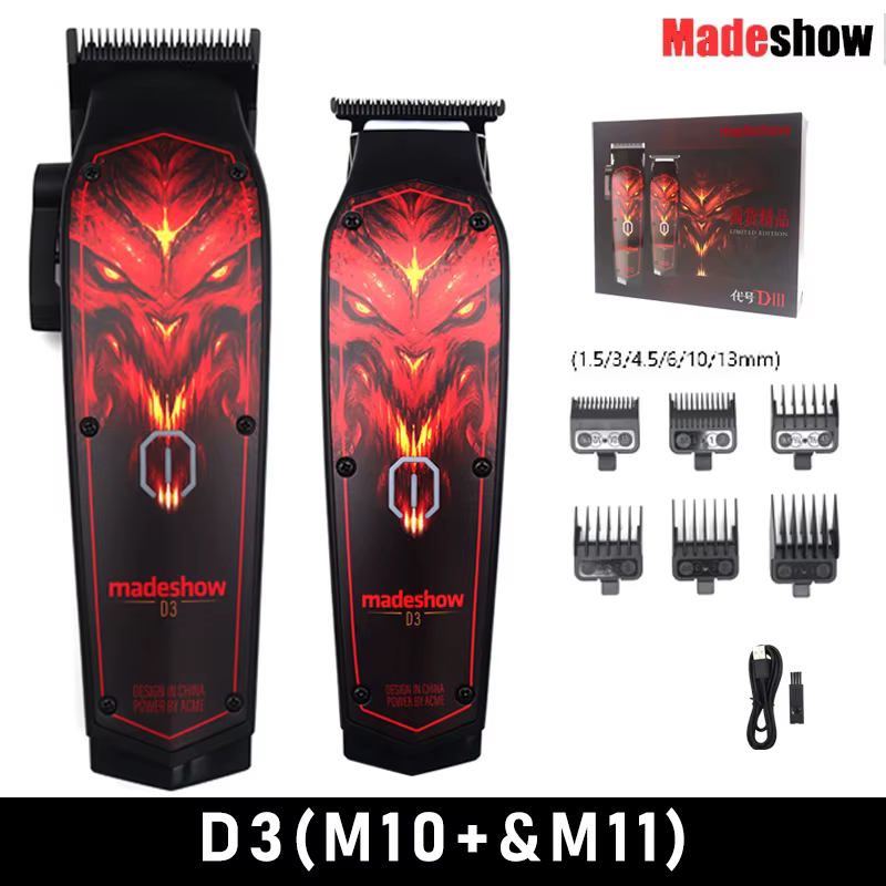 Máquina de Cortar Cabelo Profissional Madeshow D3