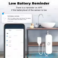 Sensor de Vazamento de Água Zigbee 3.0 Thumbnail 6