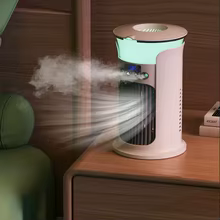 Mini Ventilador USB Portátil com Umidificador Thumbnail 1