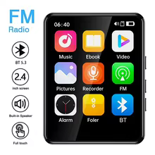 Mini MP3 Player Touch 2.4" Bluetooth 5.3 Thumbnail 4