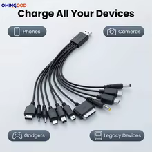 Cabo USB Universal 10 em 1 Thumbnail 4