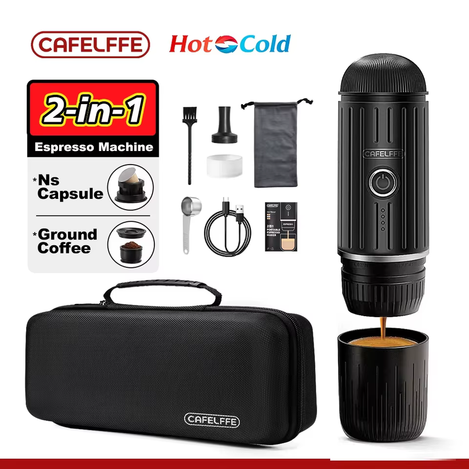 Máquina de Café Expresso Portátil Sem Fio