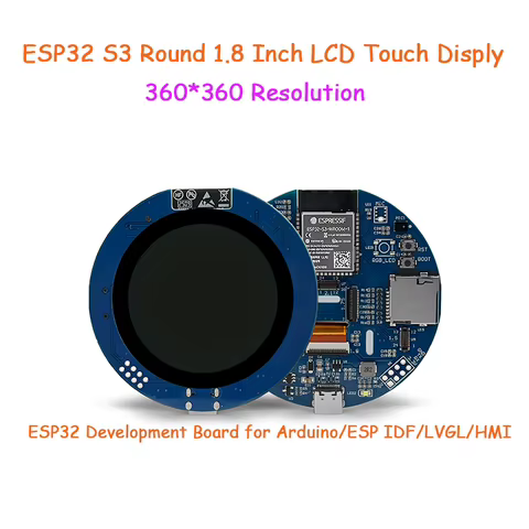 ESP32-S3 1.8" Display Redondo com Toque